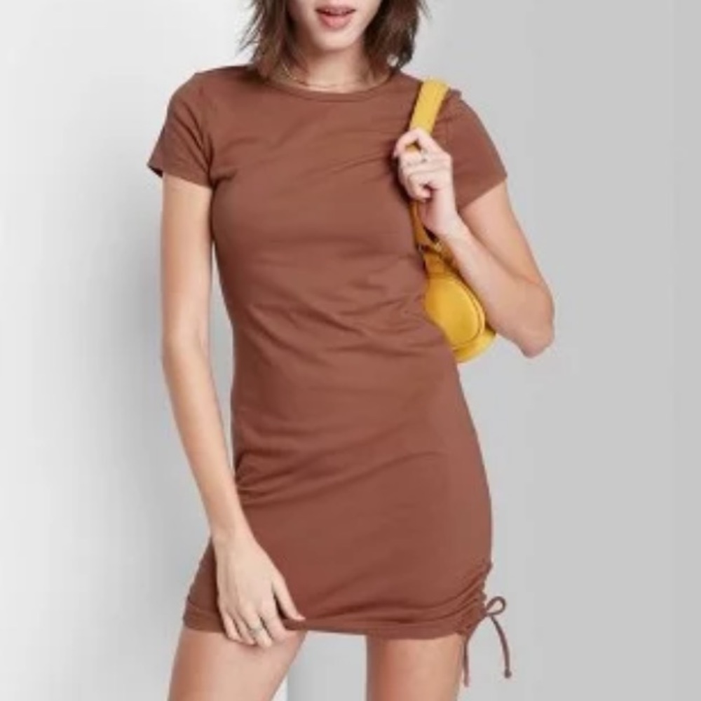Blush tshirt dress
